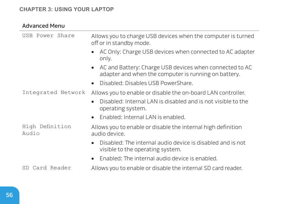 Dell Alienware M14x (Early 2011) User Manual | Page 58 / 122