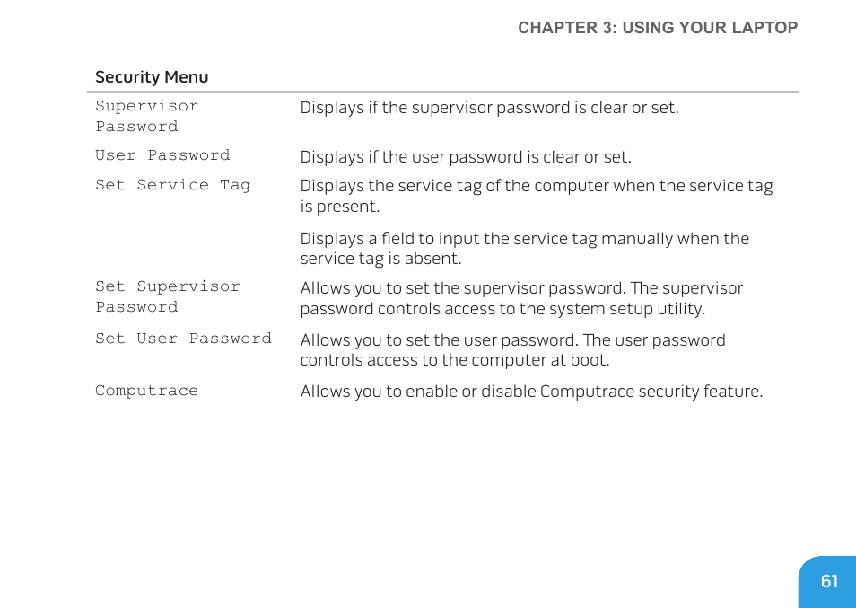 Dell Alienware M14x (Early 2011) User Manual | Page 63 / 122