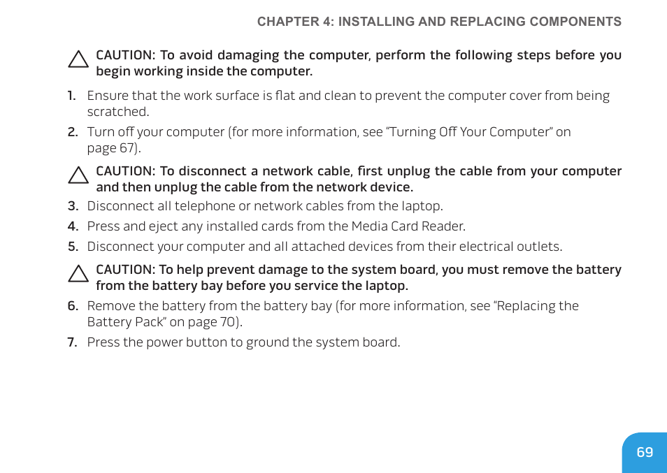 Dell Alienware M14x (Early 2011) User Manual | Page 71 / 122