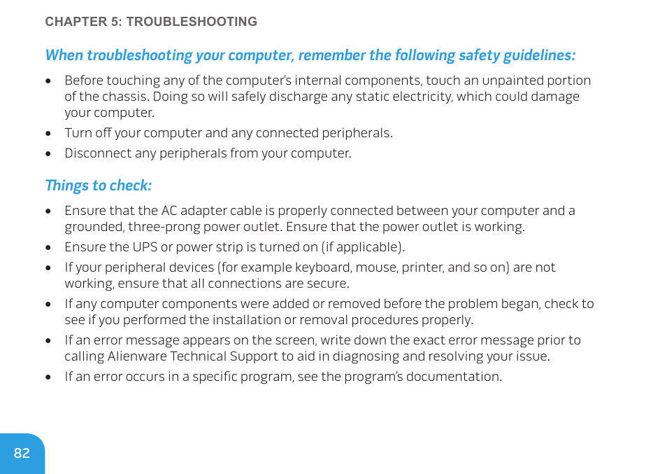 Dell Alienware M14x (Early 2011) User Manual | Page 84 / 122