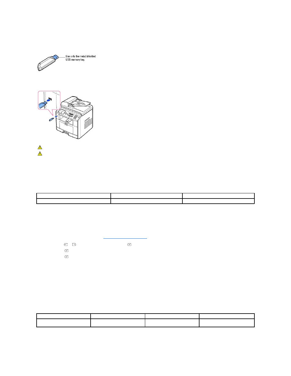 Scanning using the default settings, Scanning using my settings | Dell 1815dn Multifunction Mono Laser Printer User Manual | Page 109 / 148
