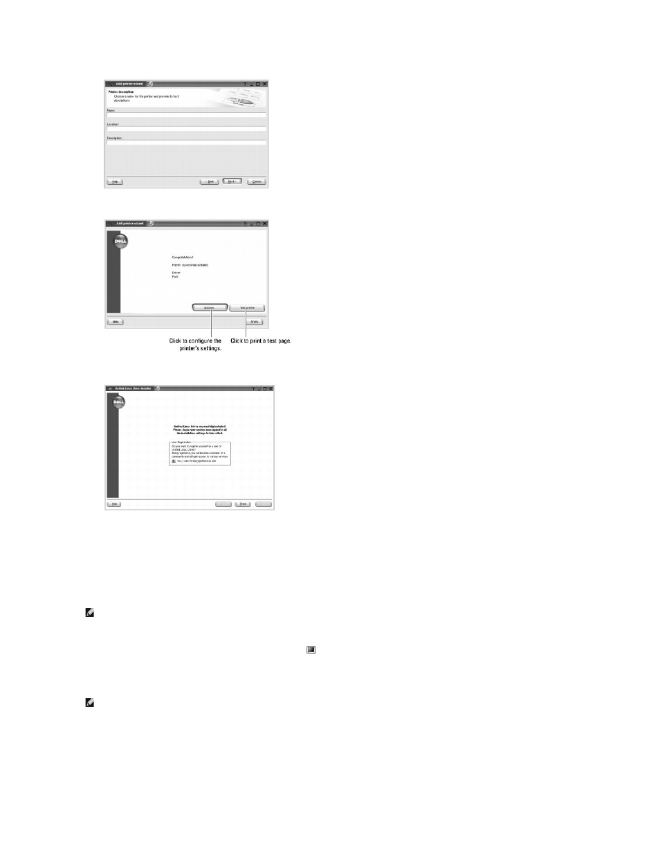 Uninstalling the mfp driver | Dell 1815dn Multifunction Mono Laser Printer User Manual | Page 46 / 148