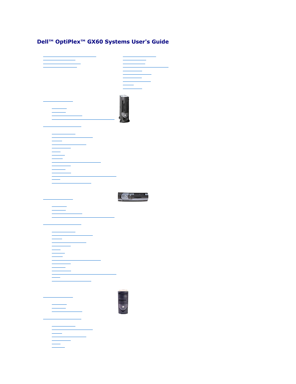 Dell OptiPlex GX60 User Manual | 181 pages