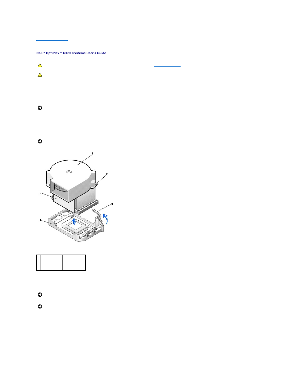 Processor | Dell OptiPlex GX60 User Manual | Page 110 / 181