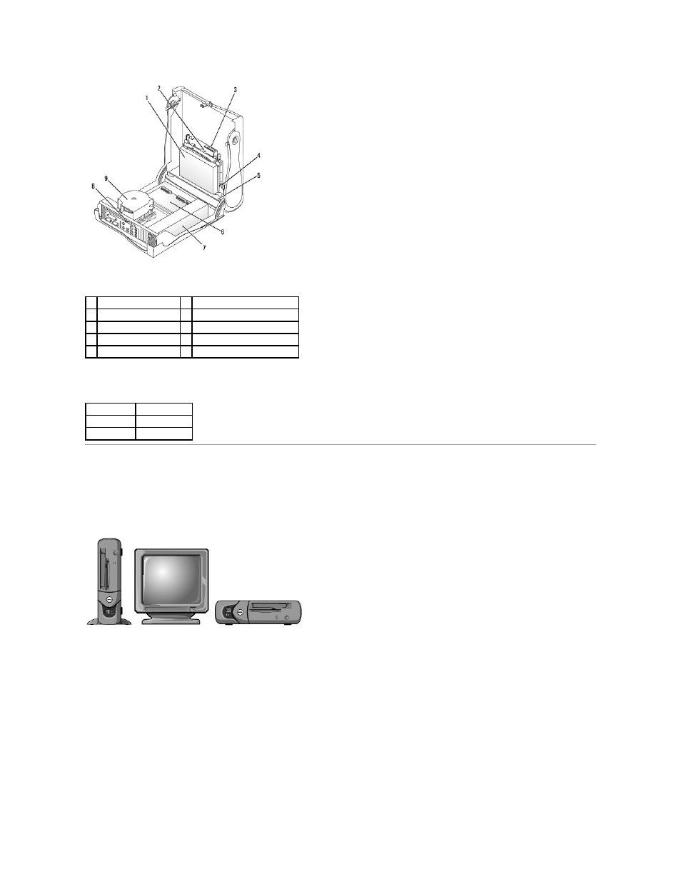 Attaching and removing the computer stand | Dell OptiPlex GX60 User Manual | Page 115 / 181