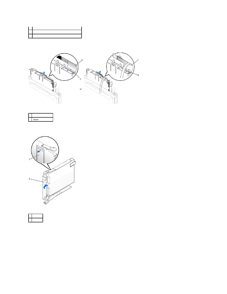 Installing a floppy drive | Dell OptiPlex GX60 User Manual | Page 123 / 181