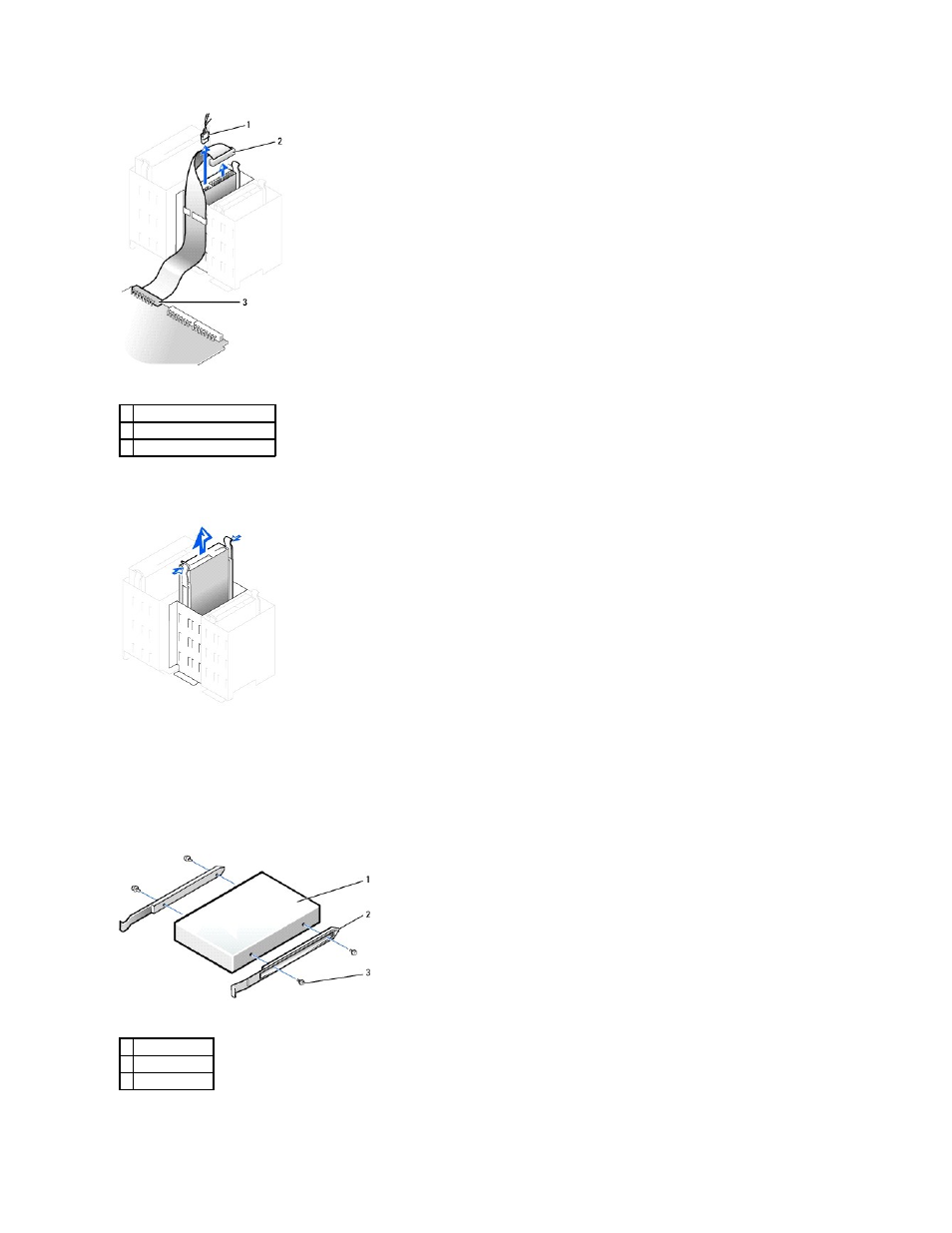 Installing a floppy drive | Dell OptiPlex GX60 User Manual | Page 149 / 181