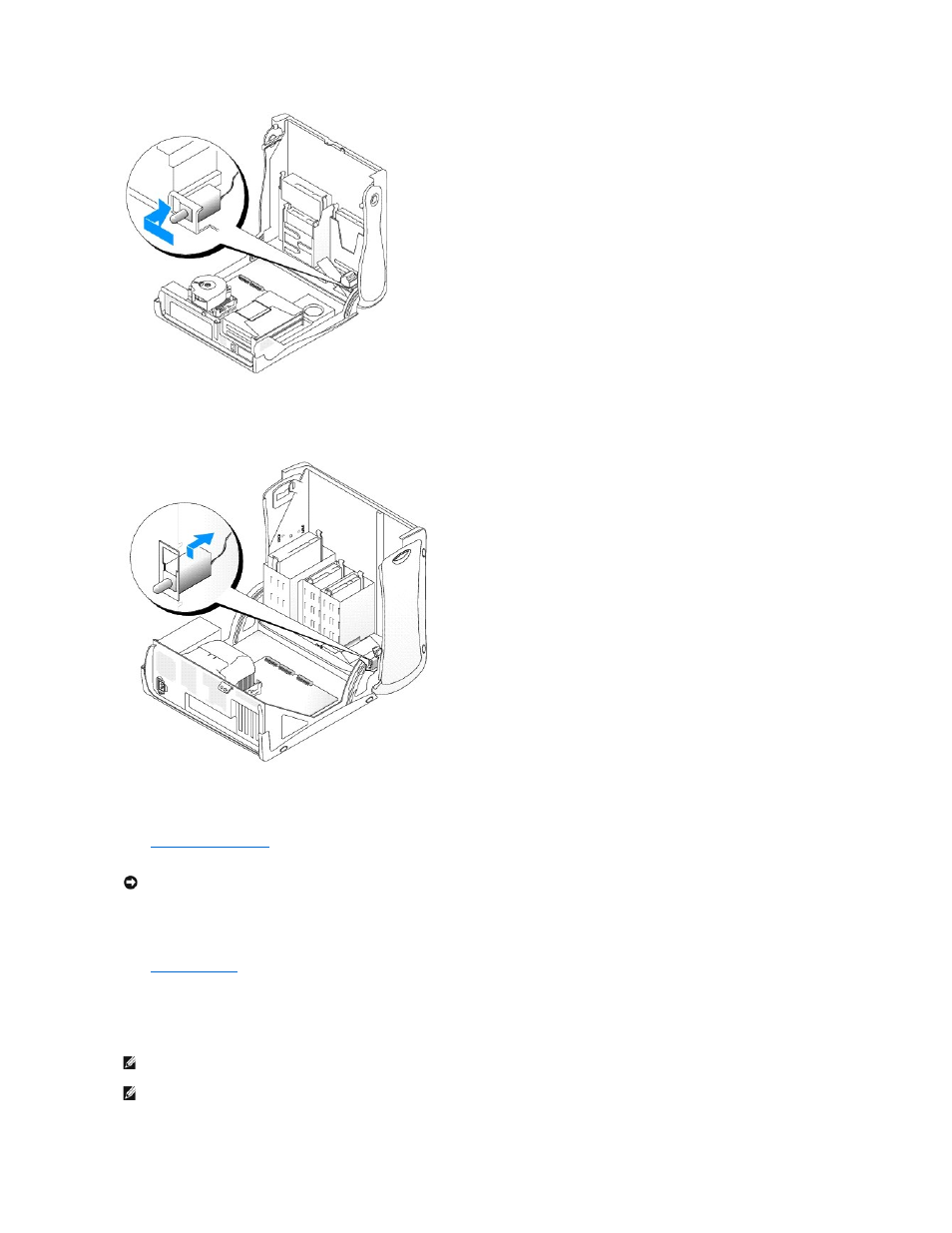 Resetting the chassis intrusion detector | Dell OptiPlex GX60 User Manual | Page 29 / 181