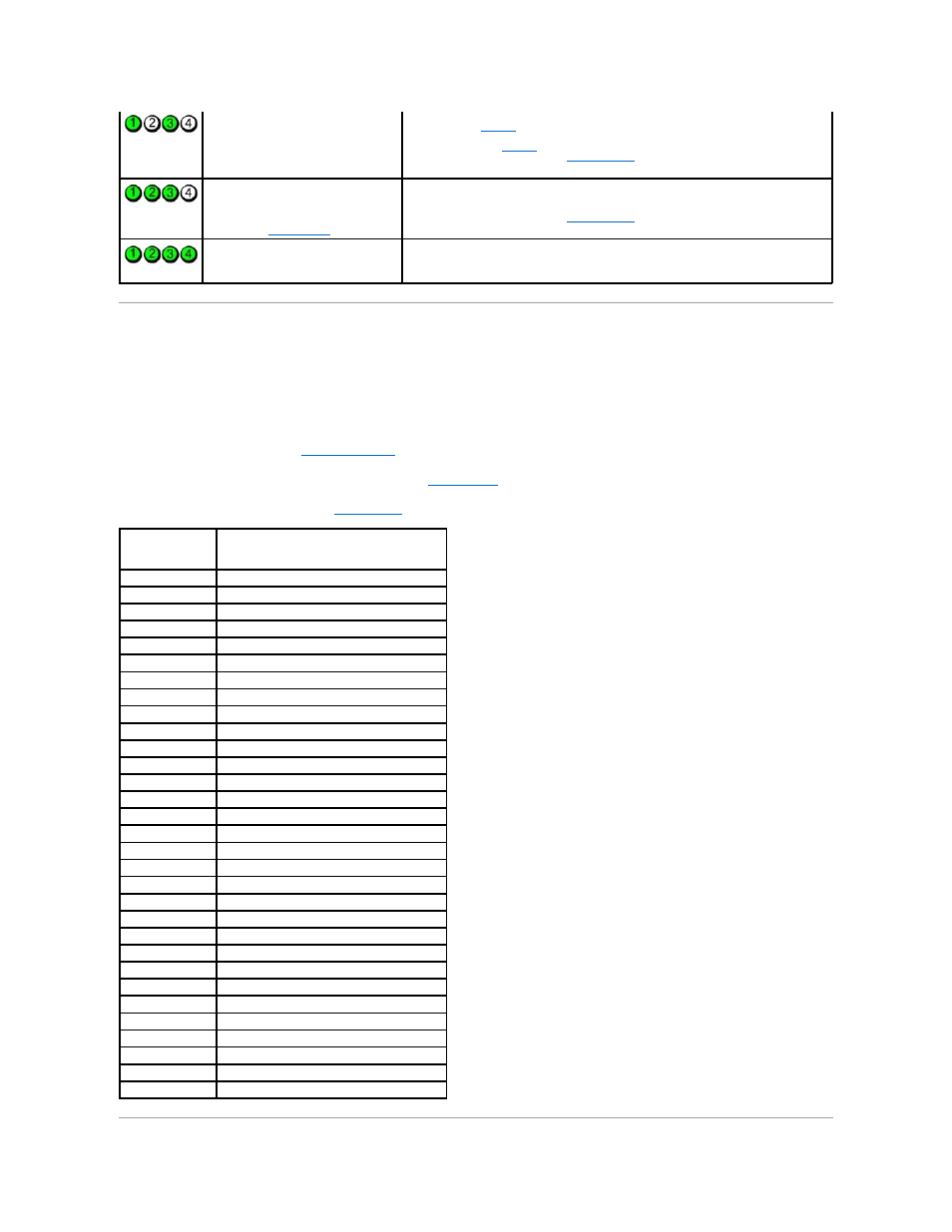 Beep codes, For instructions on diagnosing the beep code. also | Dell OptiPlex 320 User Manual | Page 135 / 140