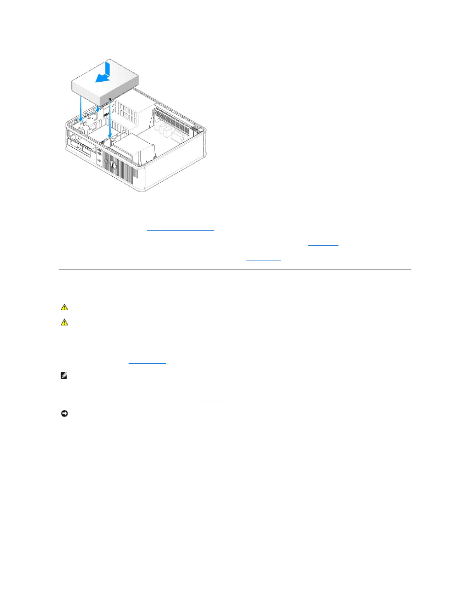 Floppy drive, Removing a floppy drive | Dell OptiPlex 320 User Manual | Page 34 / 140
