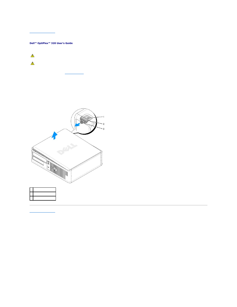 Removing the computer cover | Dell OptiPlex 320 User Manual | Page 44 / 140