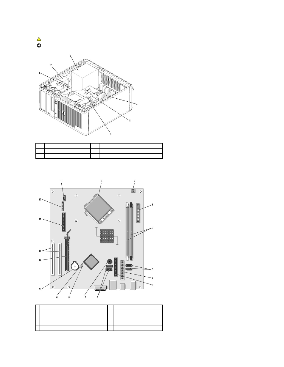 System board components | Dell OptiPlex 320 User Manual | Page 79 / 140