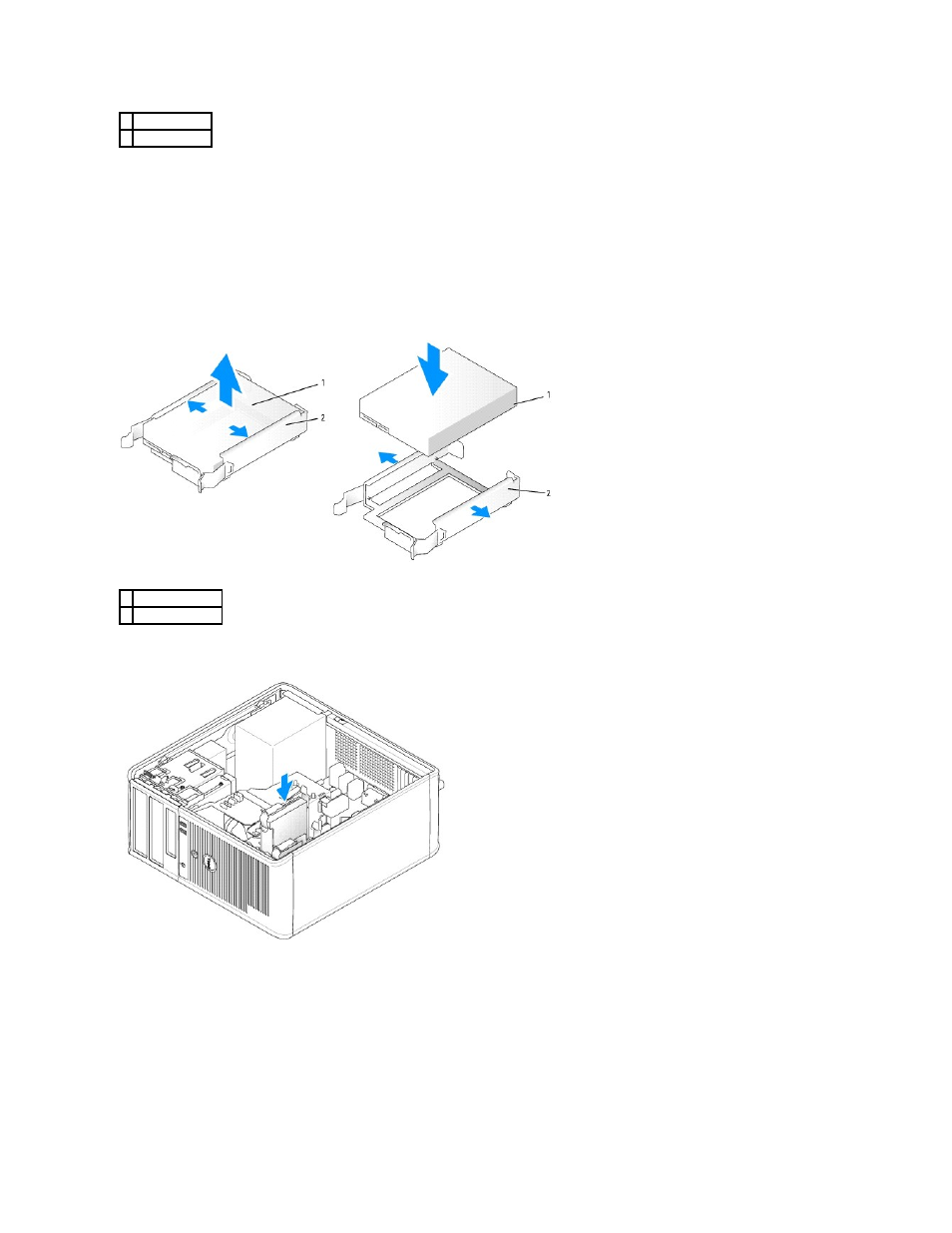 Installing a hard drive | Dell OptiPlex 320 User Manual | Page 92 / 140