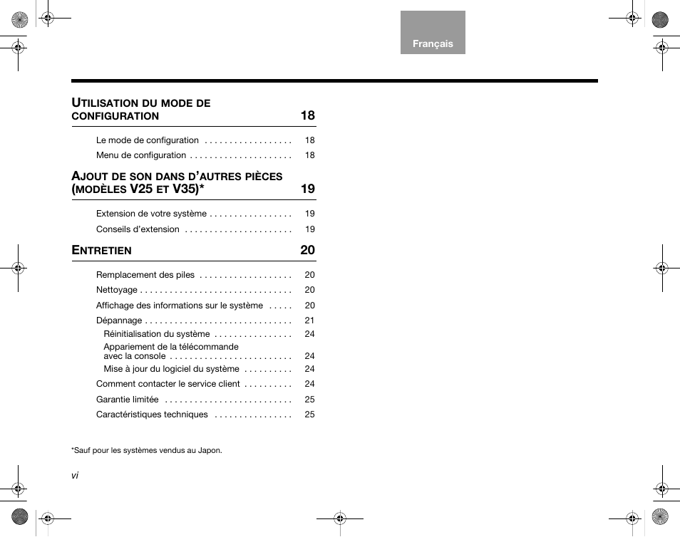 V35)* 19 | Bose Home Entertainment Systems V35 User Manual | Page 66 / 92