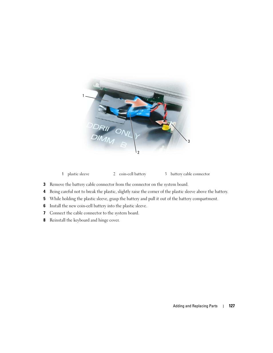 Dell Latitude D830 (Early 2007) User Manual | Page 127 / 158