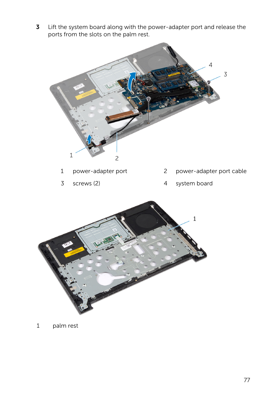 Dell Inspiron 14 (5442, Mid 2014) User Manual | Page 77 / 79