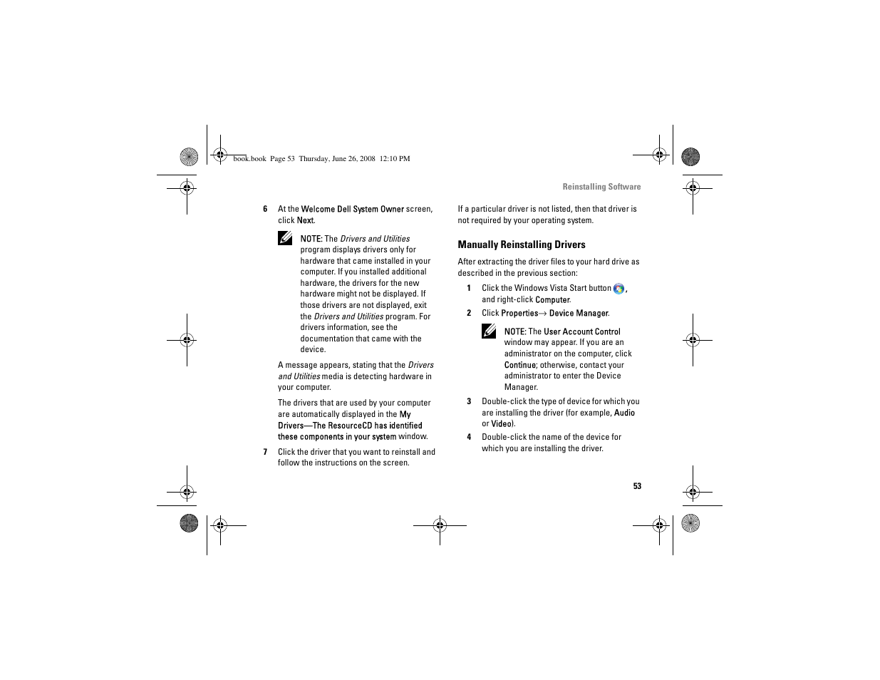 Step 6 | Dell Vostro A180 (Early 2009) User Manual | Page 53 / 76