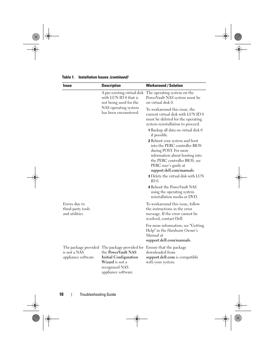 Dell PowerVault NX200 User Manual | Page 10 / 16