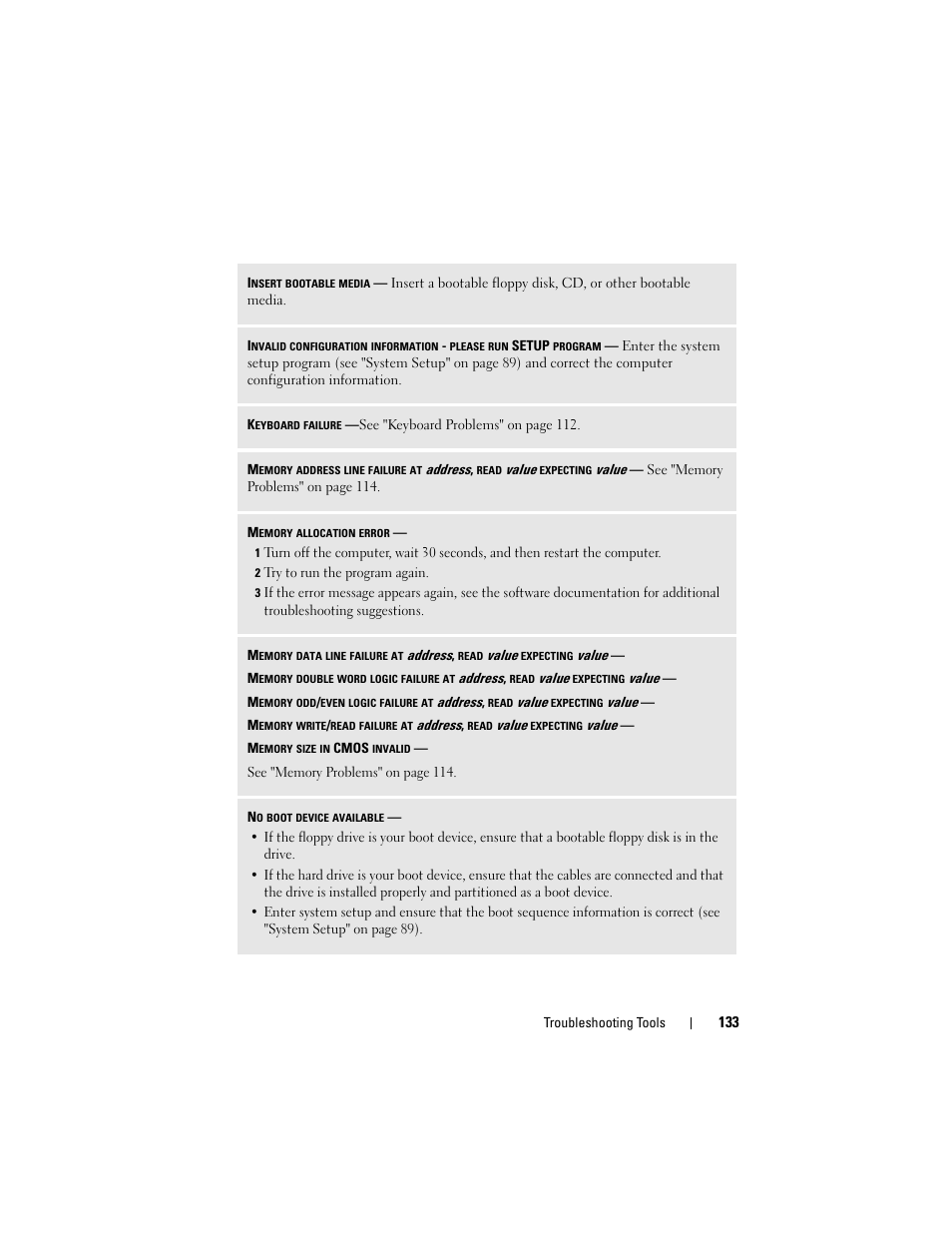 Dell Precision T5400 (Late 2007) User Manual | Page 133 / 316