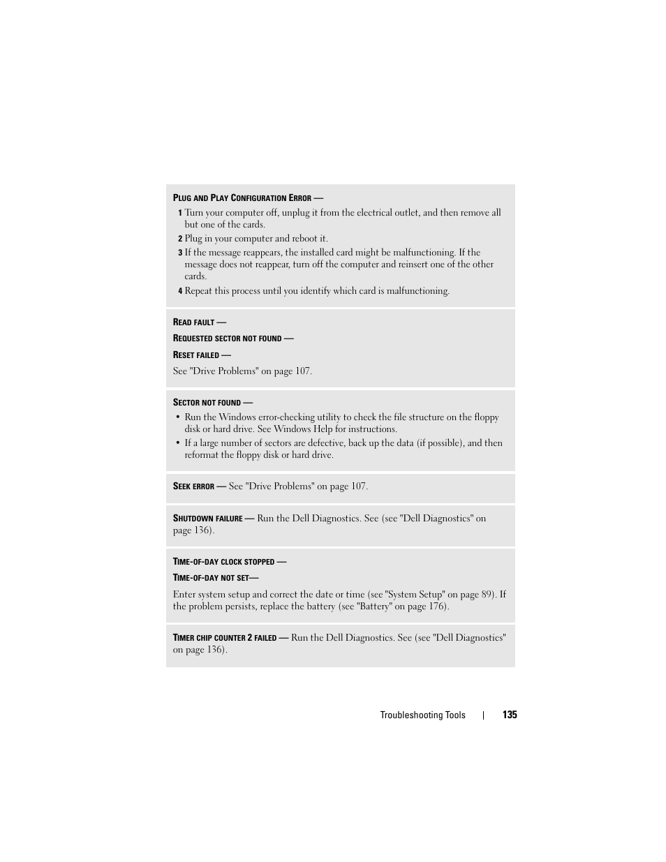 Dell Precision T5400 (Late 2007) User Manual | Page 135 / 316