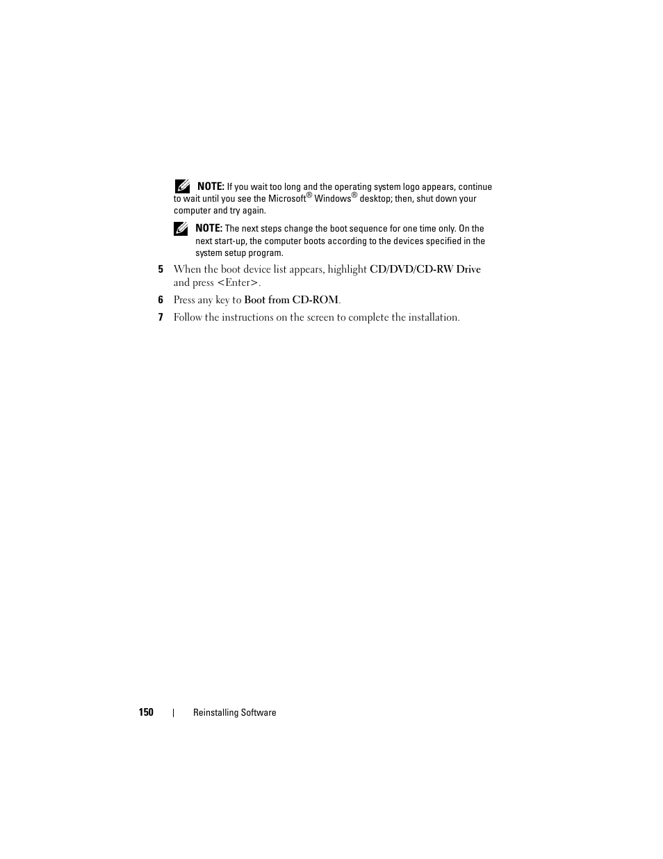 Dell Precision T5400 (Late 2007) User Manual | Page 150 / 316