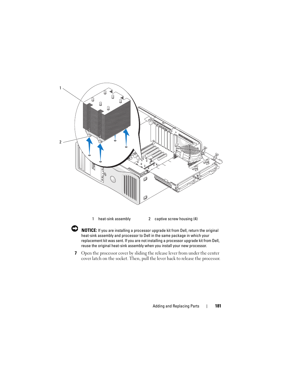 Dell Precision T5400 (Late 2007) User Manual | Page 181 / 316