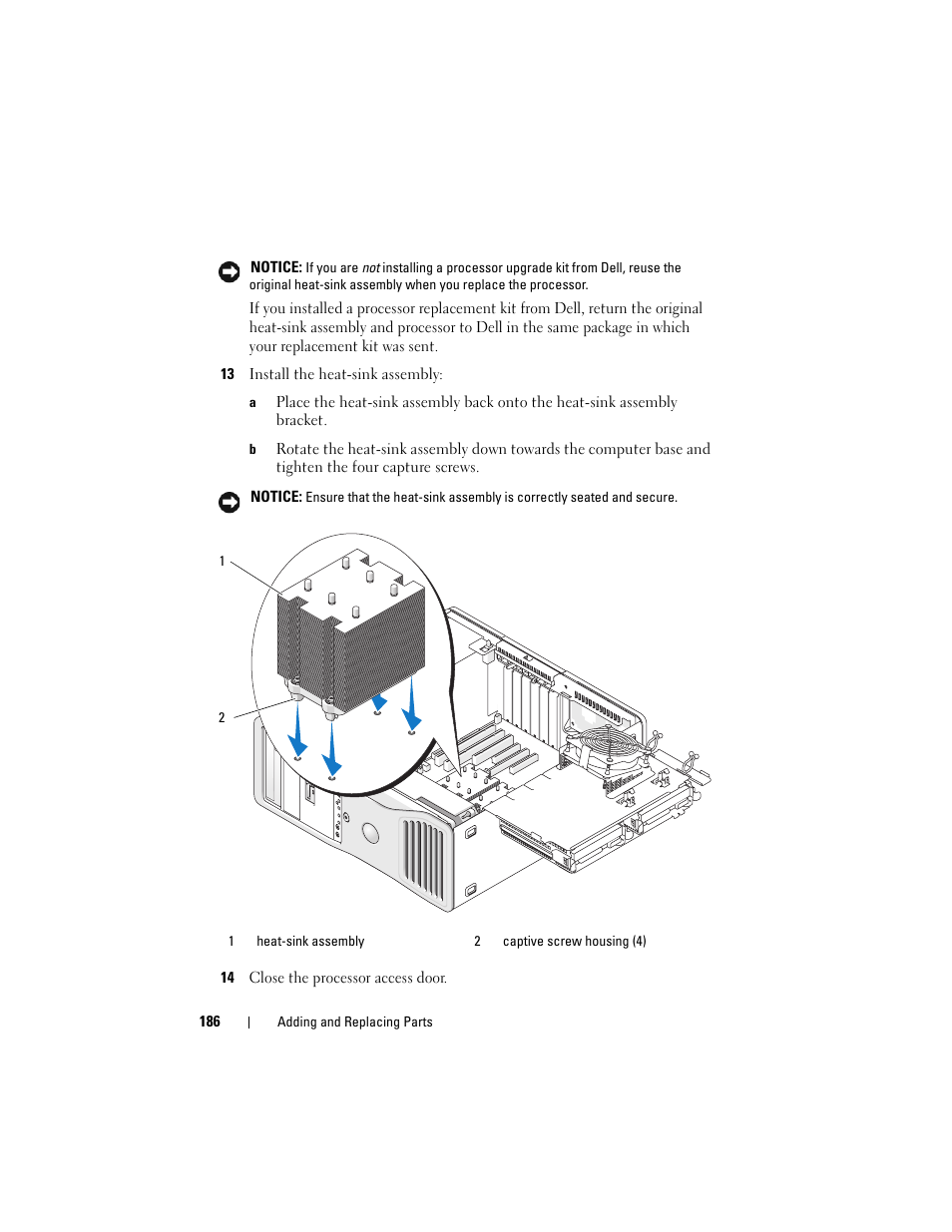 Dell Precision T5400 (Late 2007) User Manual | Page 186 / 316