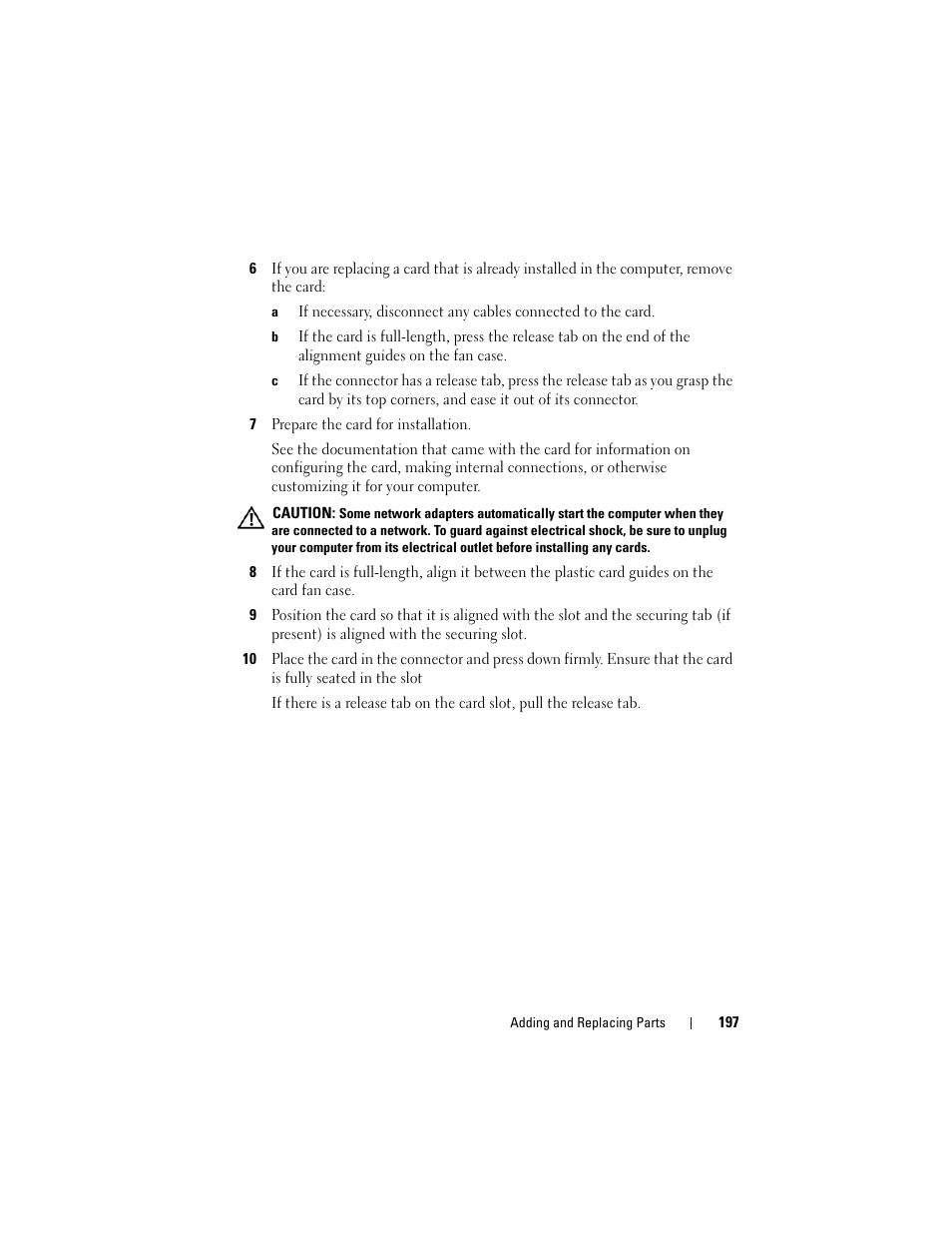 Dell Precision T5400 (Late 2007) User Manual | Page 197 / 316