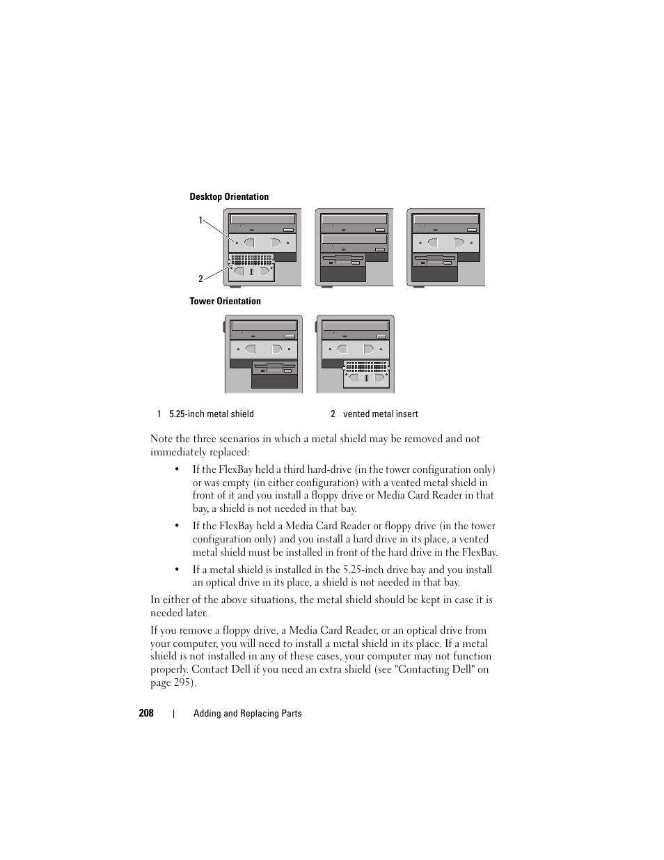 Dell Precision T5400 (Late 2007) User Manual | Page 208 / 316