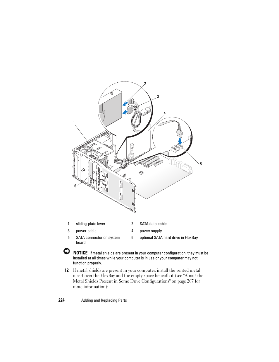 Dell Precision T5400 (Late 2007) User Manual | Page 224 / 316