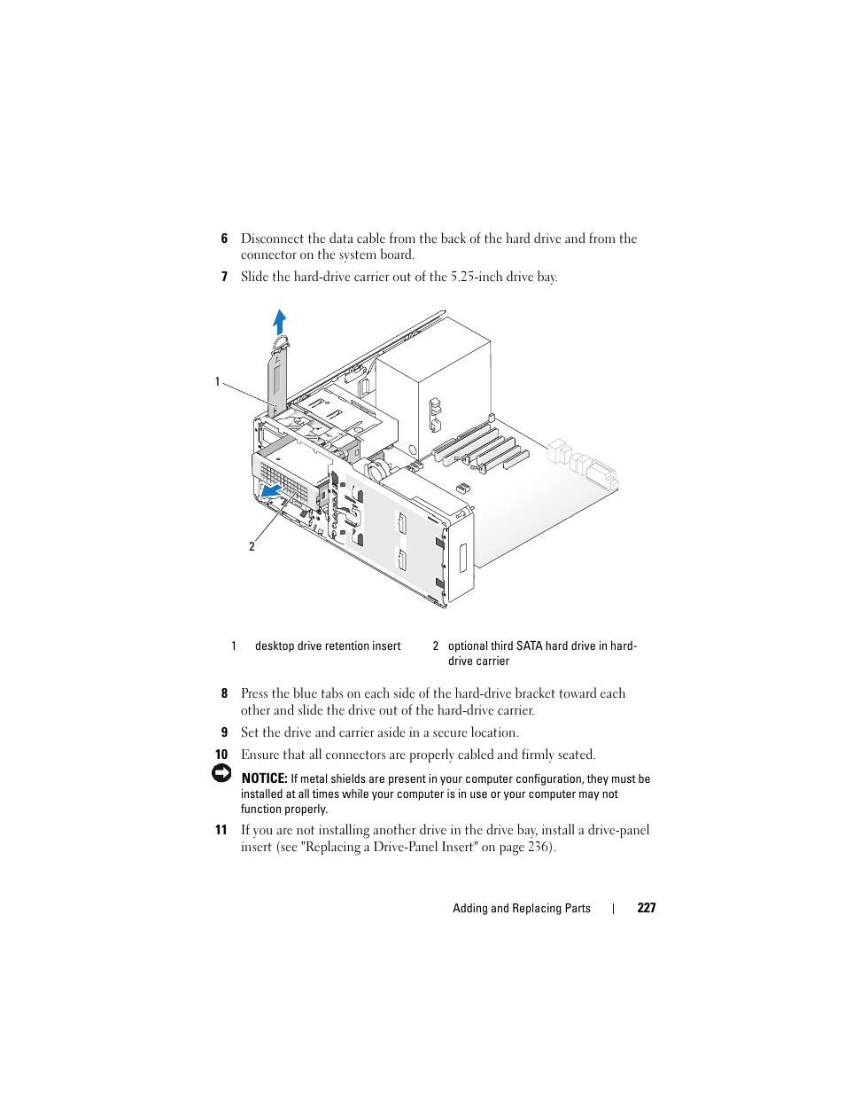 Dell Precision T5400 (Late 2007) User Manual | Page 227 / 316