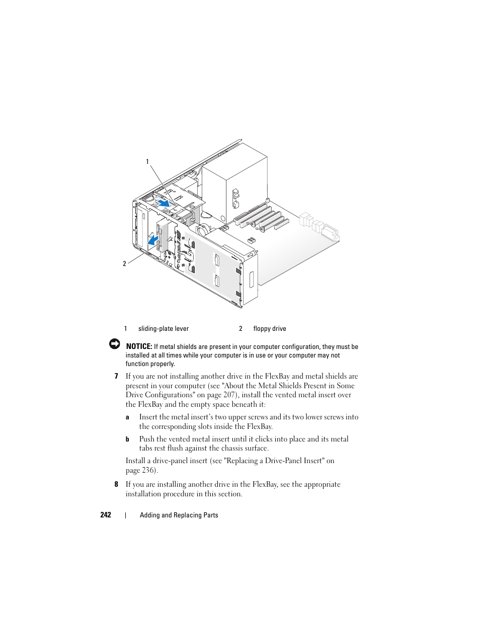 Dell Precision T5400 (Late 2007) User Manual | Page 242 / 316