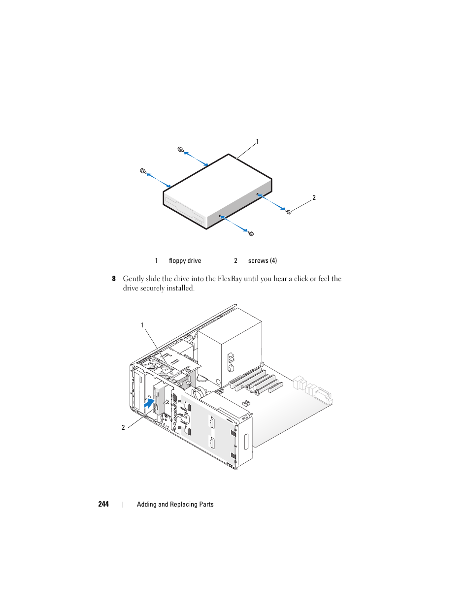 Dell Precision T5400 (Late 2007) User Manual | Page 244 / 316