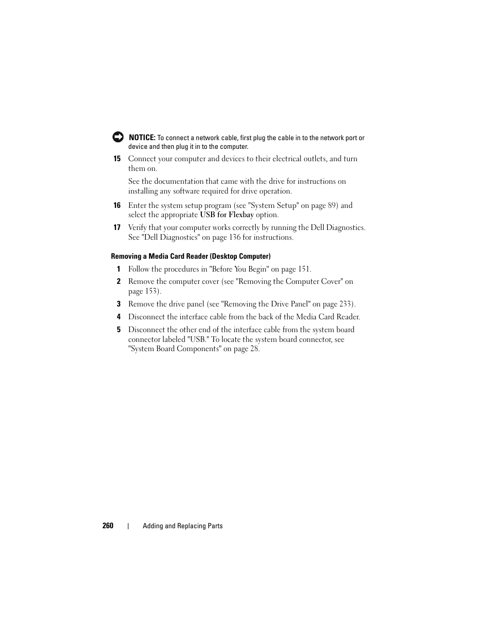 Dell Precision T5400 (Late 2007) User Manual | Page 260 / 316