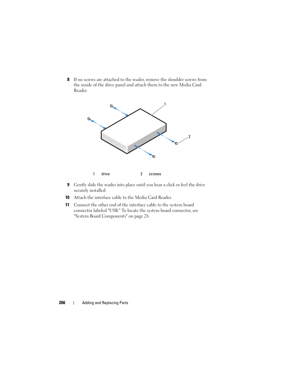 Dell Precision T5400 (Late 2007) User Manual | Page 266 / 316