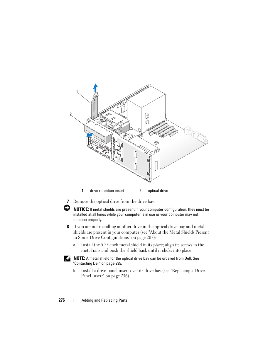 Dell Precision T5400 (Late 2007) User Manual | Page 276 / 316