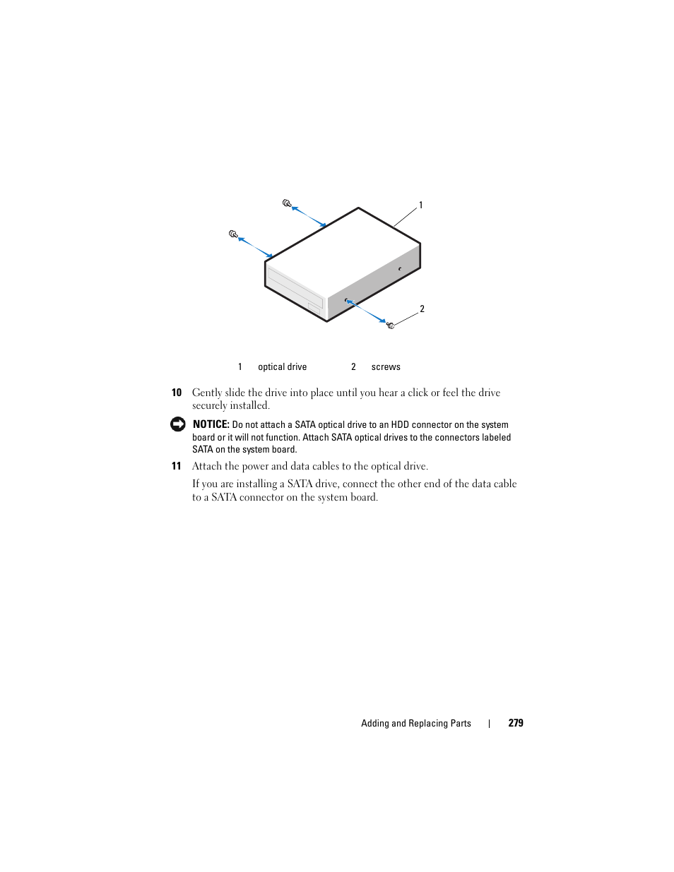 Dell Precision T5400 (Late 2007) User Manual | Page 279 / 316