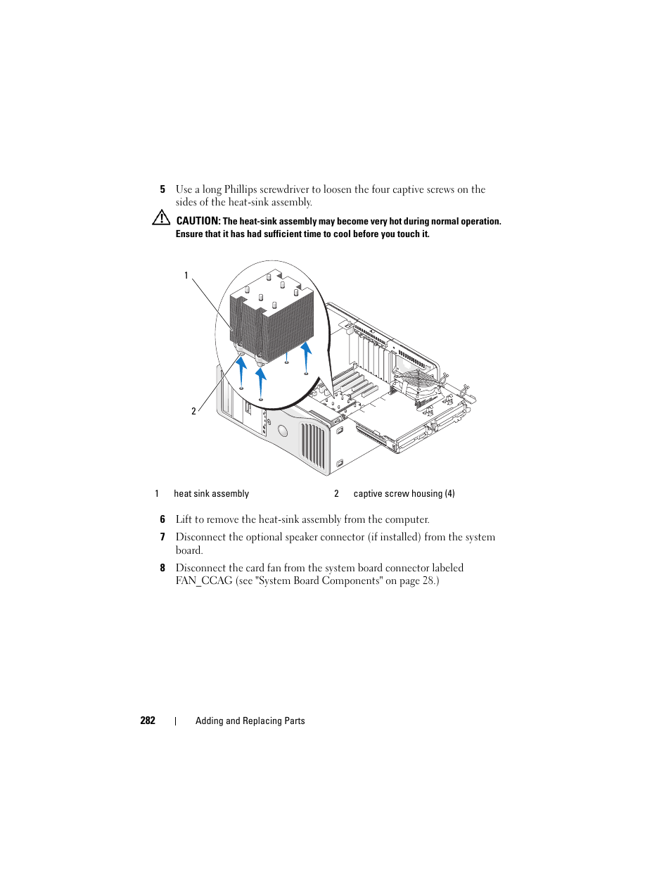 Dell Precision T5400 (Late 2007) User Manual | Page 282 / 316