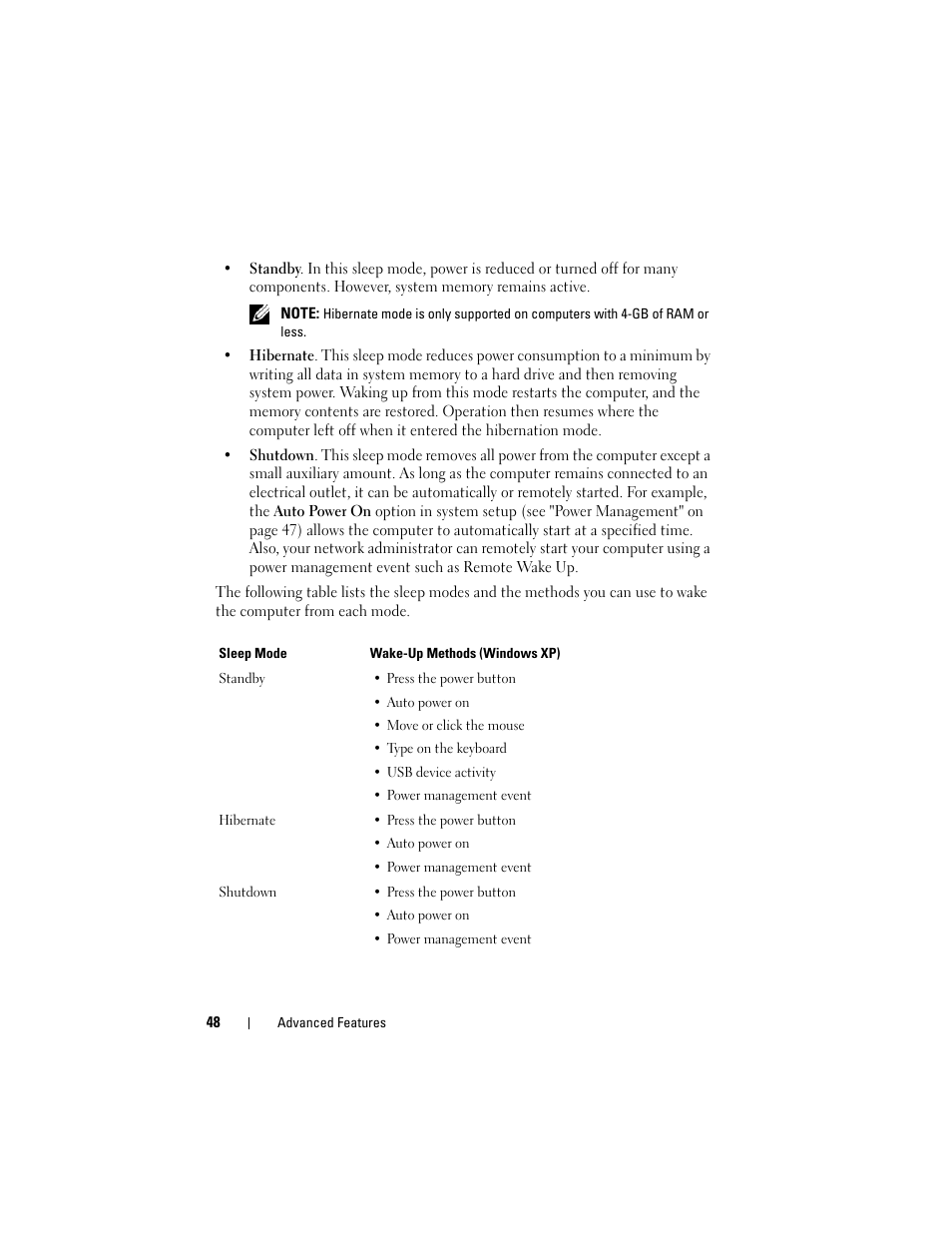 Dell Precision T5400 (Late 2007) User Manual | Page 48 / 316