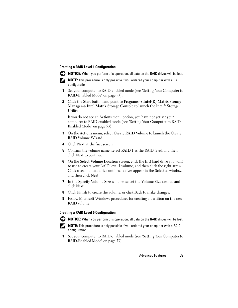 Dell Precision T5400 (Late 2007) User Manual | Page 55 / 316