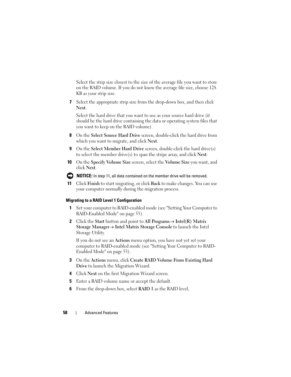 Dell Precision T5400 (Late 2007) User Manual | Page 58 / 316