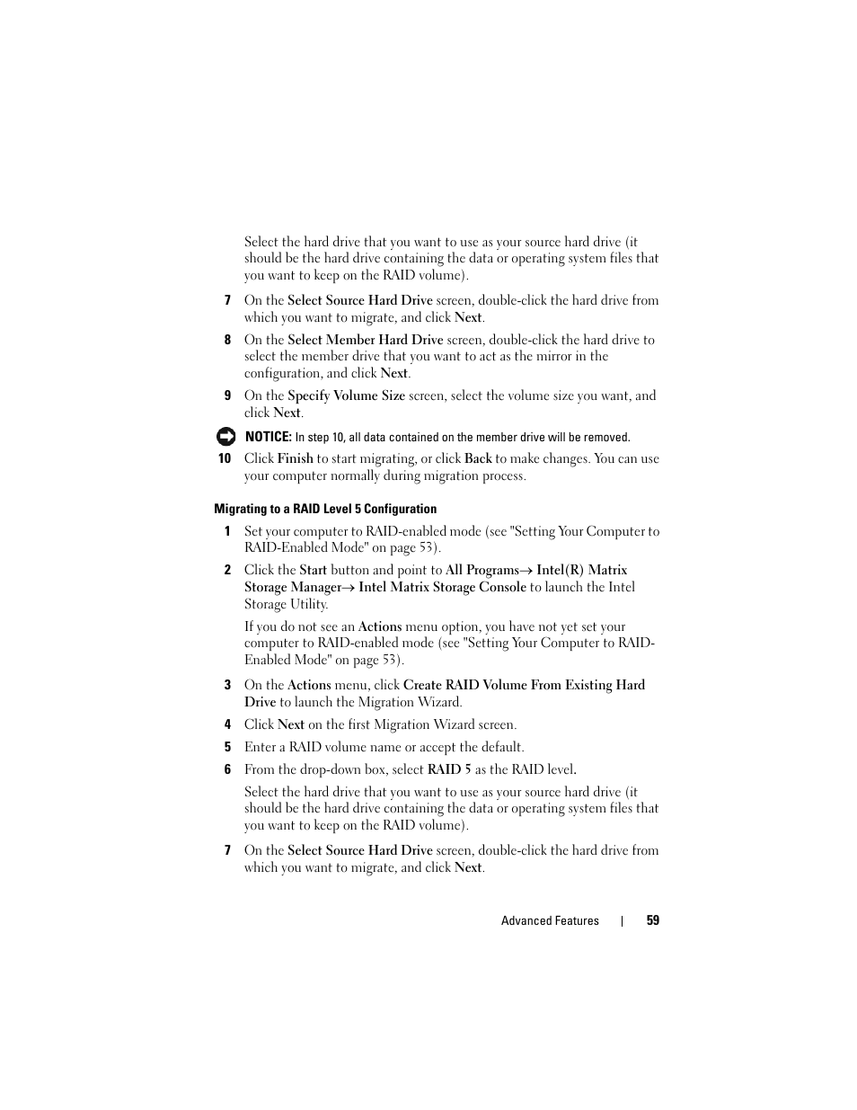 Dell Precision T5400 (Late 2007) User Manual | Page 59 / 316