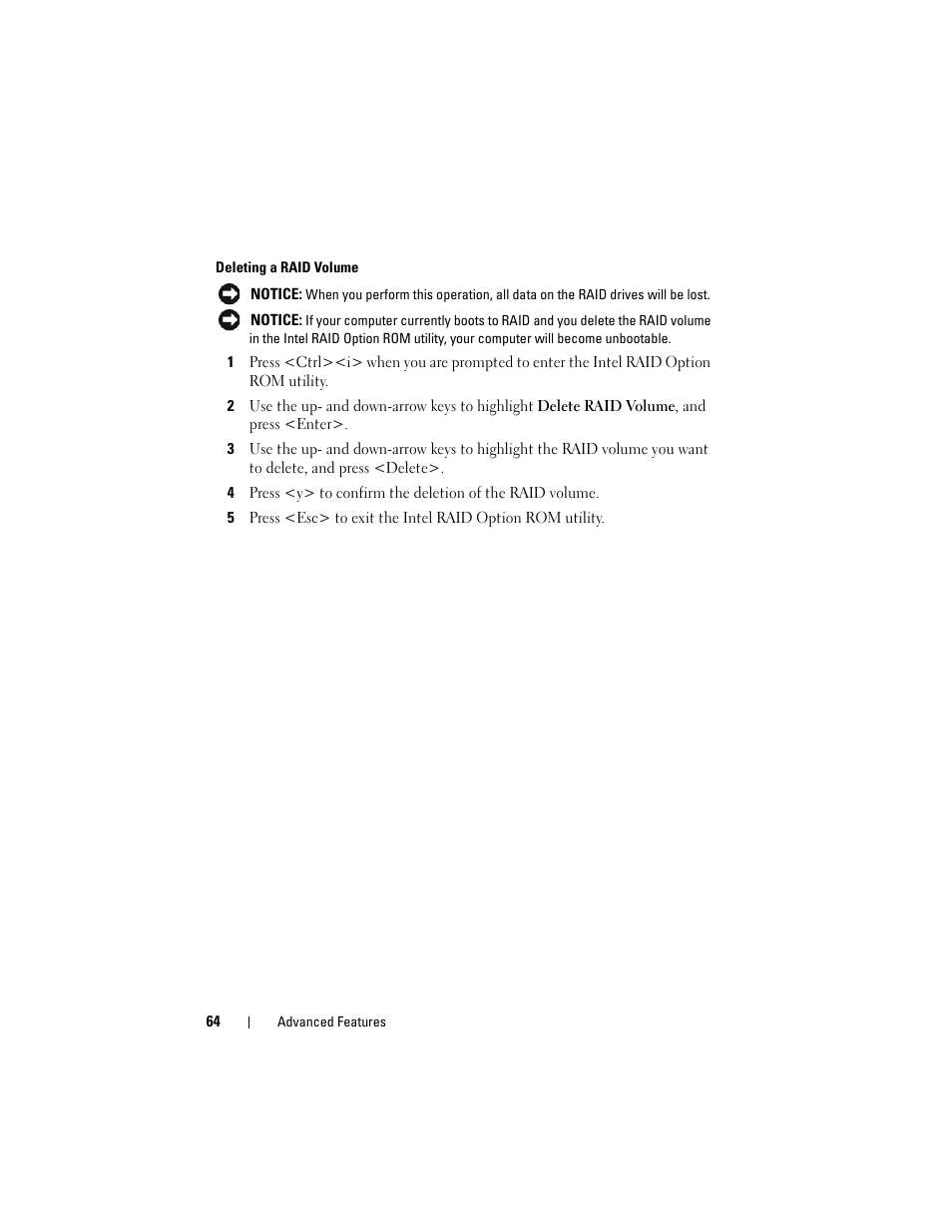 Dell Precision T5400 (Late 2007) User Manual | Page 64 / 316