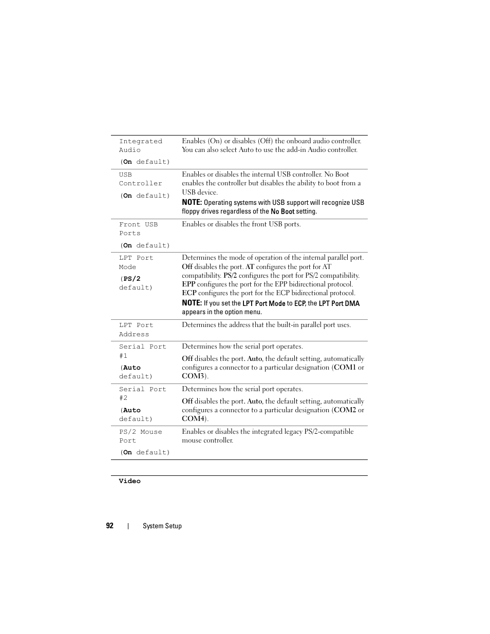 Dell Precision T5400 (Late 2007) User Manual | Page 92 / 316