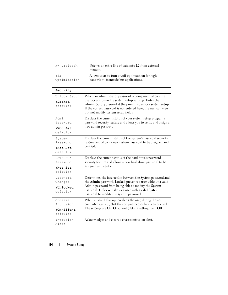 Dell Precision T5400 (Late 2007) User Manual | Page 94 / 316