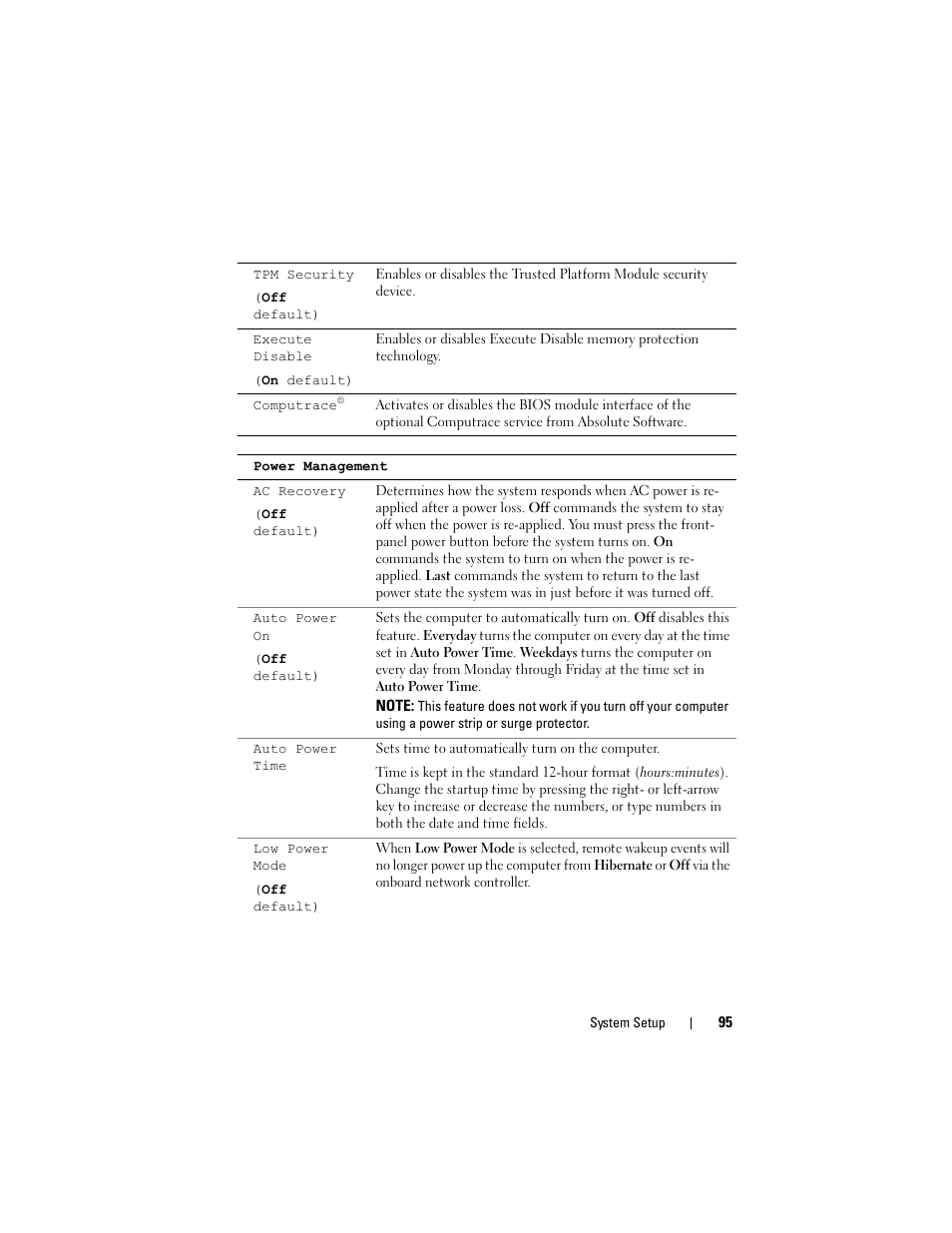 Dell Precision T5400 (Late 2007) User Manual | Page 95 / 316