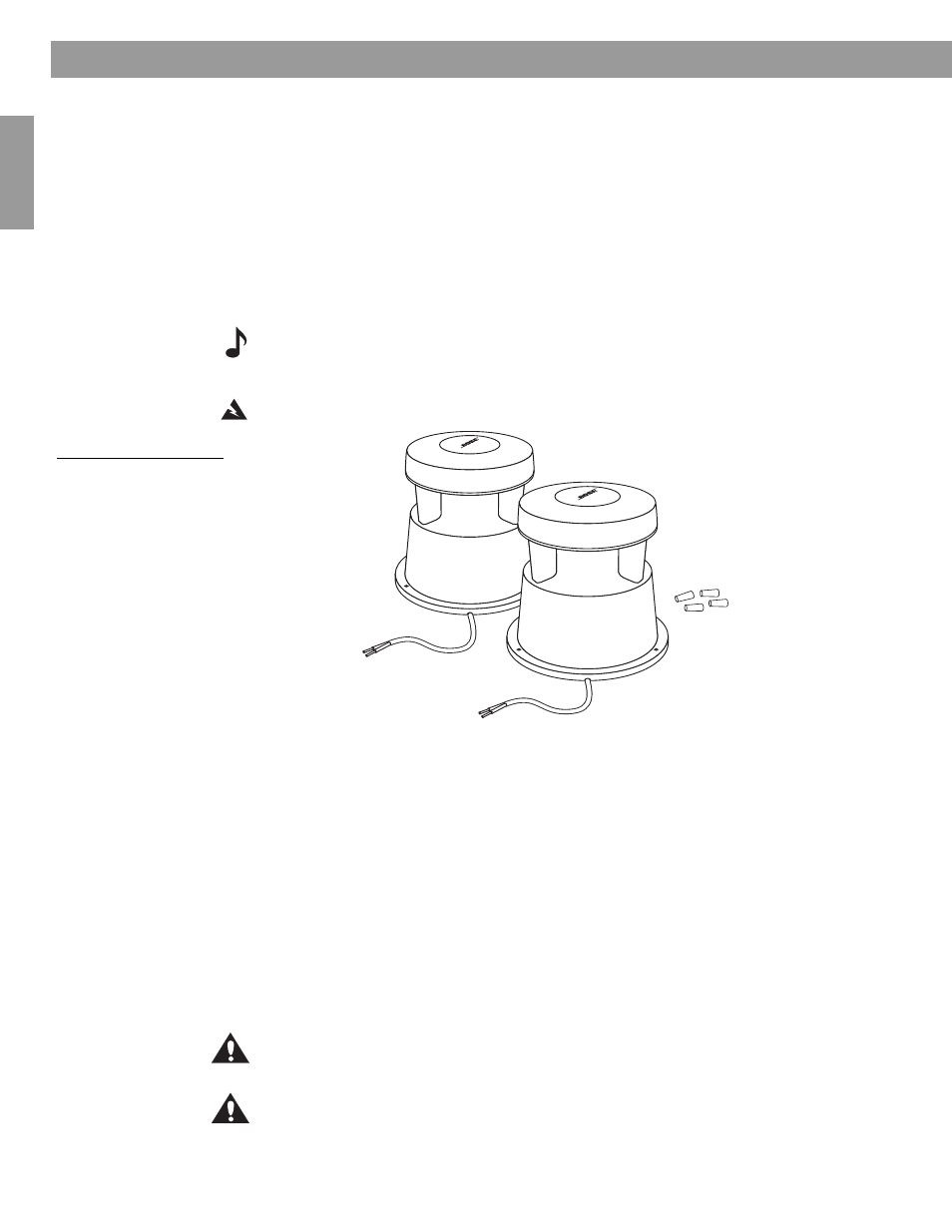 Before you begin, Unpacking the carton, Figure 1 | Package contents, 2 free space 51 speakers • 4 wire nuts, Required tools, Optional tools, Decide if you need a professional installer, Setting up | Bose Free Space 51 User Manual | Page 4 / 10