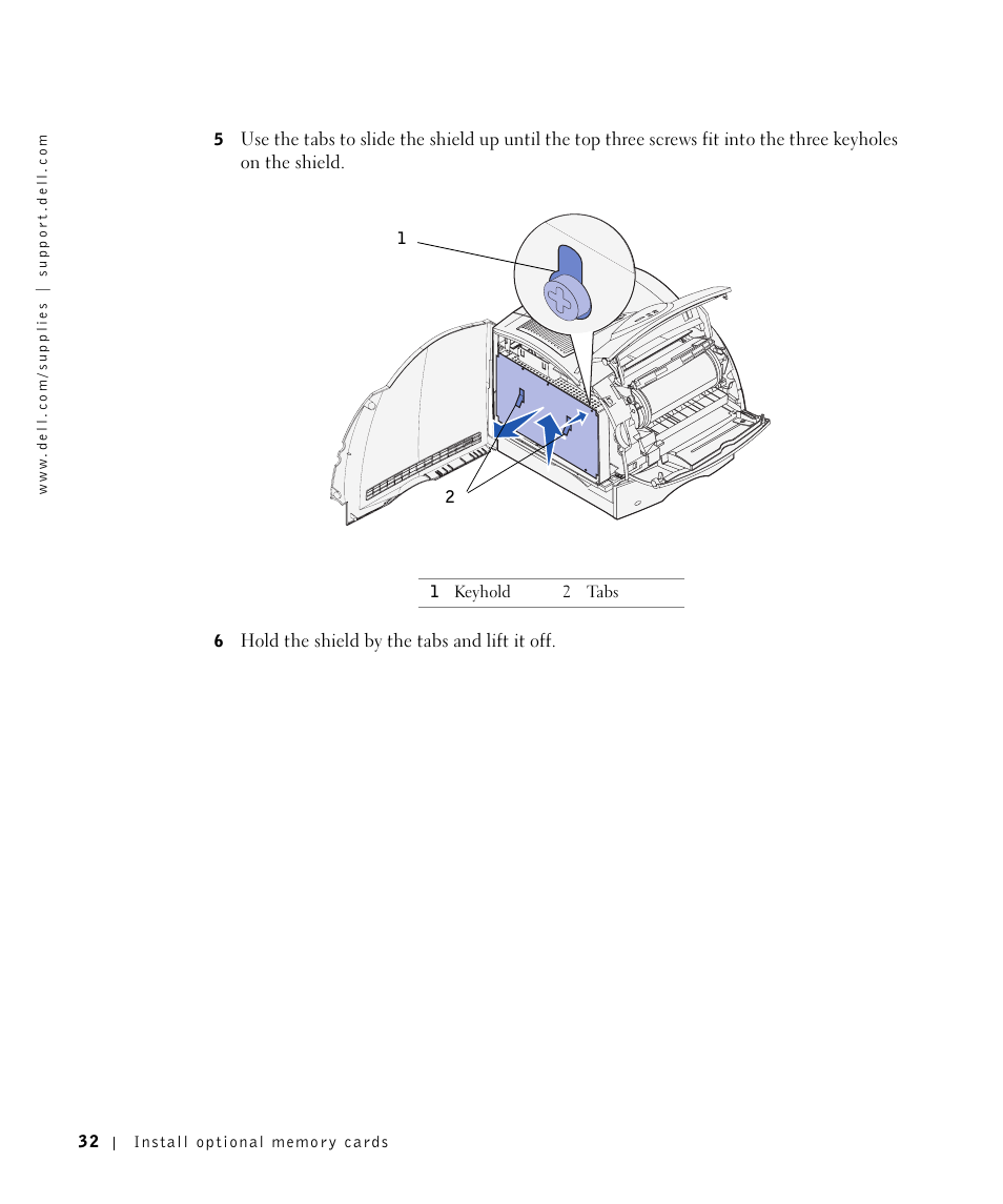 Dell W5300 Workgroup Laser Printer User Manual | Page 32 / 86