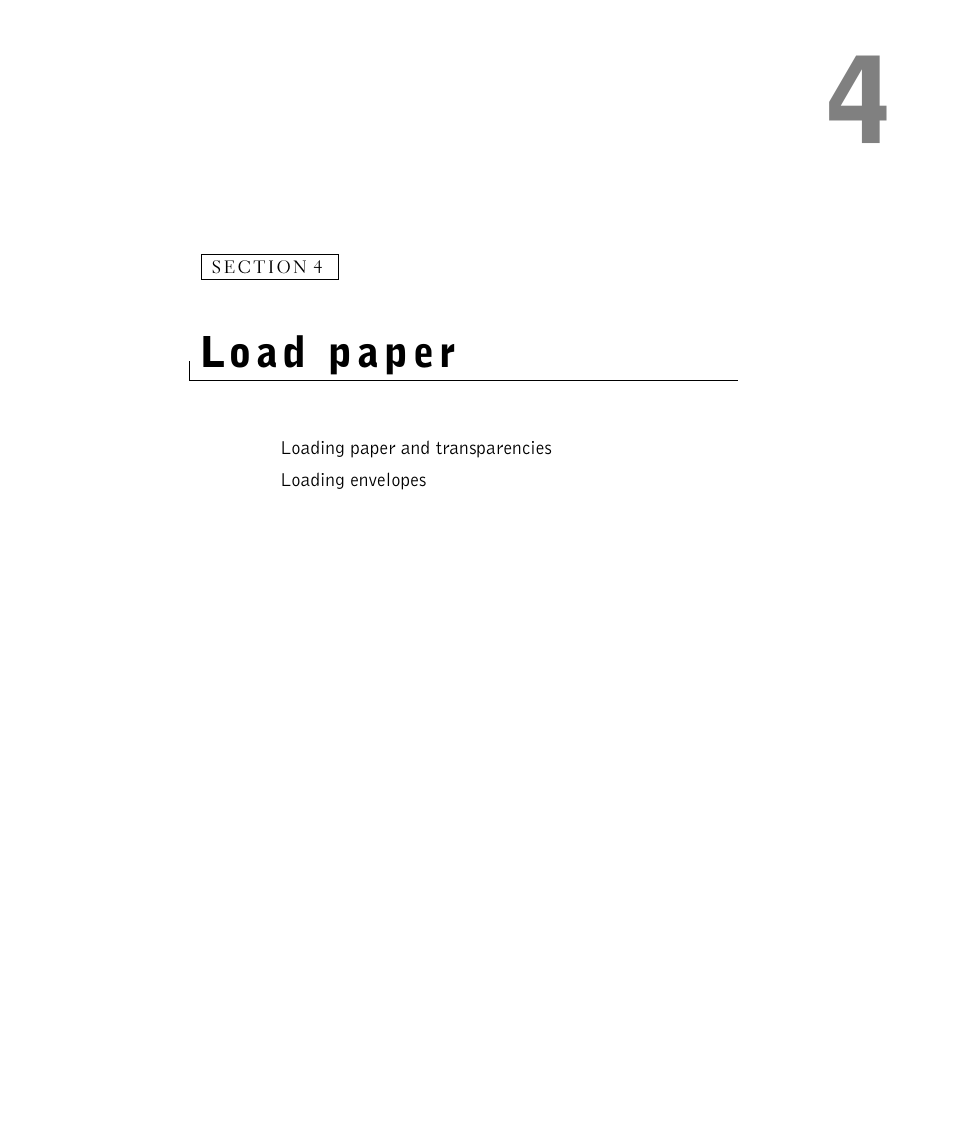 Load paper | Dell W5300 Workgroup Laser Printer User Manual | Page 45 / 86