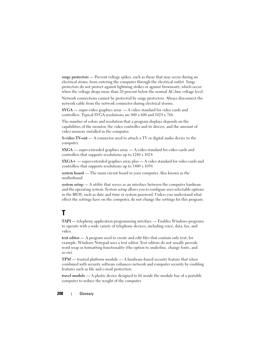 Dell Inspiron 1721 (Mid 2007) User Manual | Page 208 / 220
